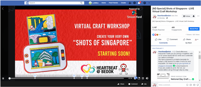 FB LIVE Virtual Craft Workshop