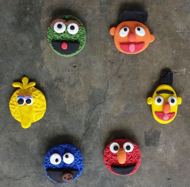 Iconic Sesame Street Characters at our craft workshop!