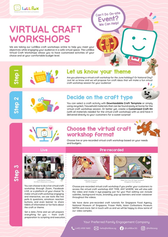Virtual Craft Workshop Catalogue