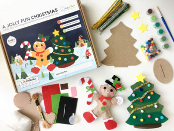 Christmas Craft Kit: A Jolly Fun Christmas (2-in-1 Kit)