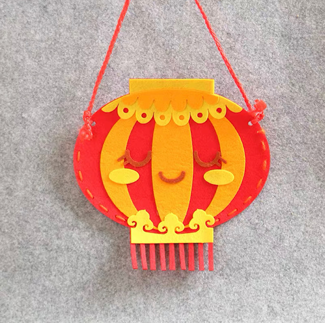 My Felt Lantern Bag Mid-Autumn Craft