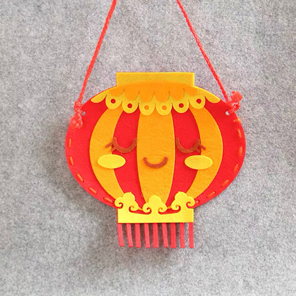 Felt Lantern Bag CNY Craft