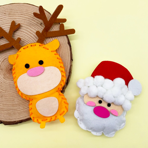 Festive Friends Felt Plushies Christmas Craft