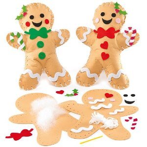 My Gingerbread Buddy Plushie Christmas Craft