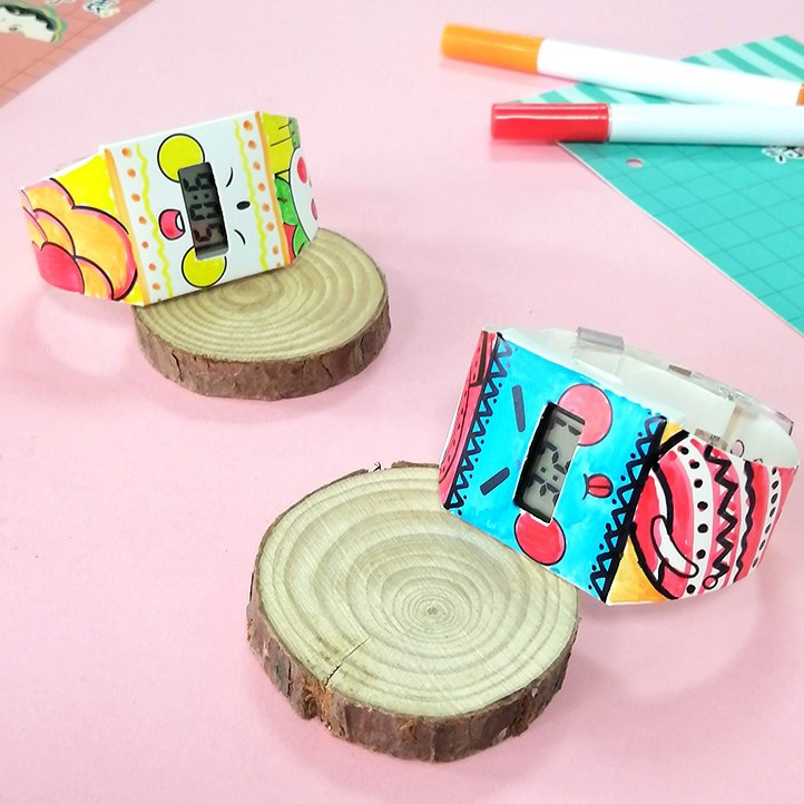 Paper Watch Earth Day Craft