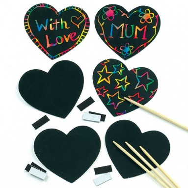 Mother’s Day Scratch Art Mother’s Day Craft