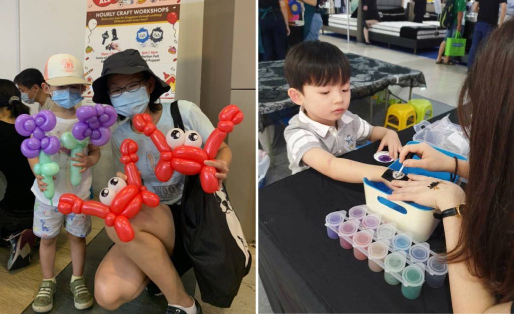 Fringe Activities for Kids at Work: Balloon Sculpting, Glitter Tattoos